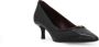 TORY BURCH Zwarte Leren Pijl Teen Hak Schoenen Black Dames - Thumbnail 3