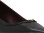 TORY BURCH Zwarte Leren Pijl Teen Hak Schoenen Black Dames - Thumbnail 6