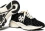 TORY BURCH Zwarte Leren Sneakers Paneelontwerp Black Dames - Thumbnail 4