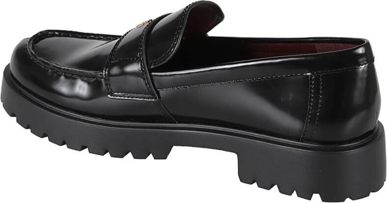 TORY BURCH Zwarte Loafer Schoenen Elegant Instapper Black Dames