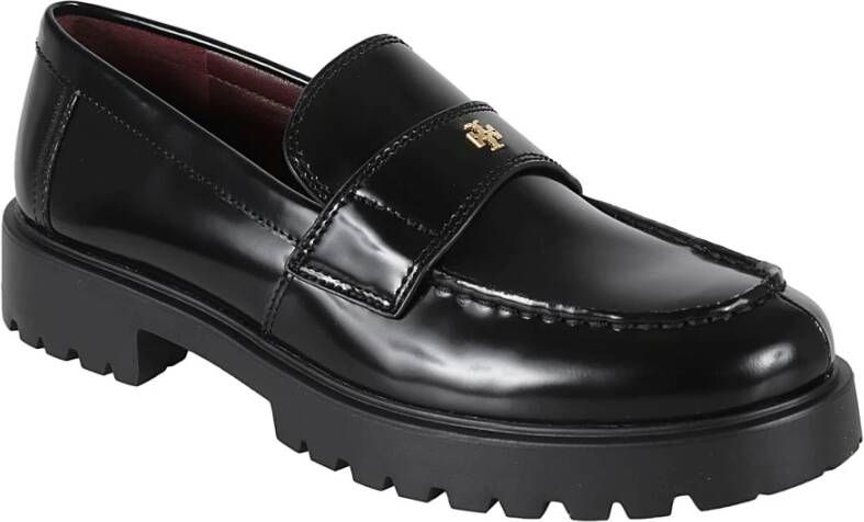 TORY BURCH Zwarte Loafer Schoenen Elegant Instapper Black Dames