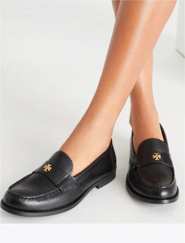 TORY BURCH Zwarte platte schoenen met 21 mm hak Black Dames