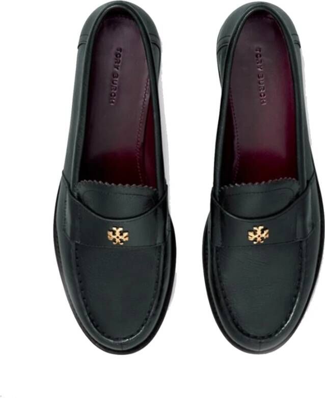 TORY BURCH Zwarte platte schoenen met 21 mm hak Black Dames