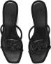 TORY BURCH Zwarte Sandalen met Kristallen Versiering Black Dames - Thumbnail 2