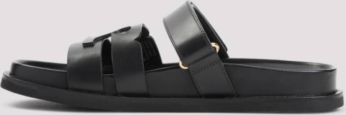 TORY BURCH Zwarte Slide Sandaal Black Dames