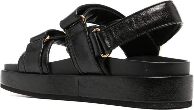 TORY BURCH Zwarte sportsandaal voor perfecte stijl Black Dames