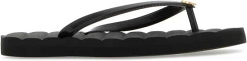 TORY BURCH Zwarte TPU Kira slippers Black Dames