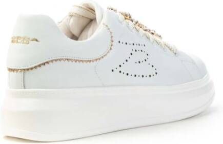 Tosca Blu Glamour Sneaker Lente Zomer Collectie White Dames