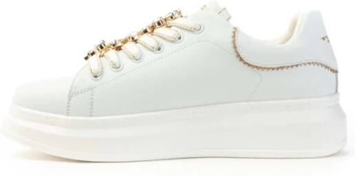 Tosca Blu Glamour Sneaker Lente Zomer Collectie White Dames