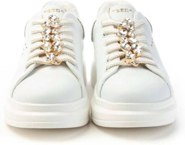 Tosca Blu Glamour Sneaker Lente Zomer Collectie White Dames