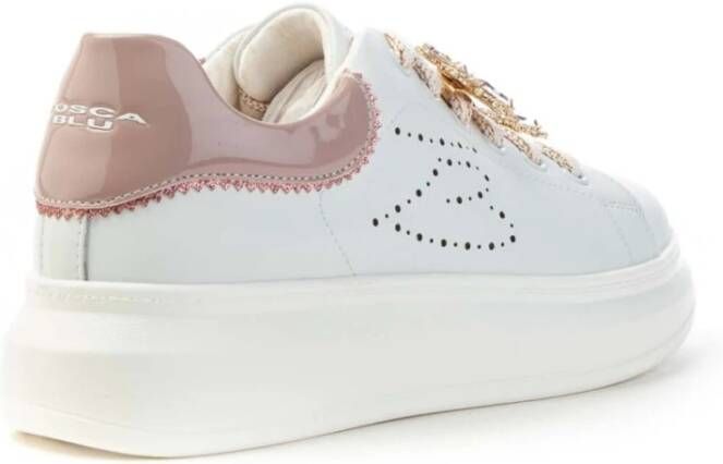 Tosca Blu Glamour Sneaker Lente Zomer Collectie White Dames