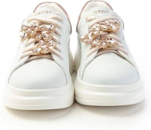 Tosca Blu Glamour Sneaker Lente Zomer Collectie White Dames