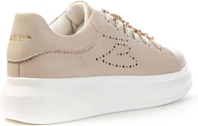 Tosca Blu Glamour Sneakers Lente Zomer Collectie Beige Dames