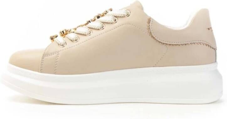 Tosca Blu Glamour Sneakers Lente Zomer Collectie Beige Dames