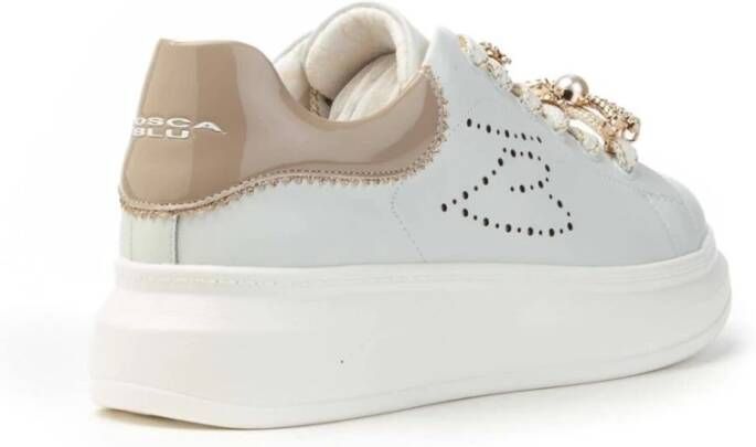 Tosca Blu Iconische Allison Bijoux Sneakers White Dames