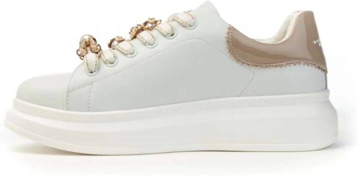 Tosca Blu Iconische Allison Bijoux Sneakers White Dames