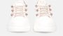 Tosca Blu Witte leren sneakers met glitter White Dames - Thumbnail 3