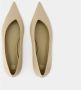 TotêMe Beige Leren Asymmetrische Ballerina Beige Dames - Thumbnail 5