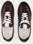 TotêMe Bruin Leren Sport Sneakers Brown Dames - Thumbnail 4