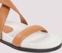 TotêMe Bruine Leren Chunky Sandalen Brown Dames - Thumbnail 5