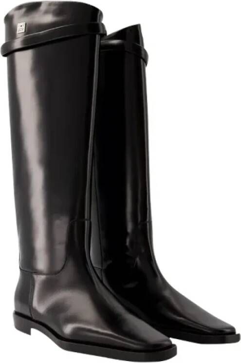 TotêMe Leather boots Black Dames