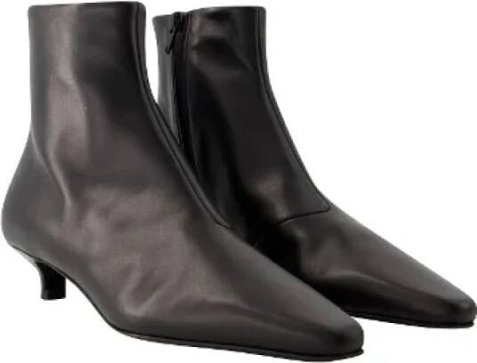 TotêMe Leather boots Black Dames