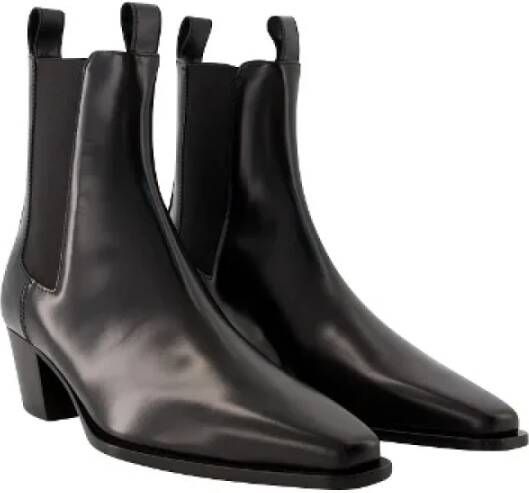 TotêMe Leather boots Black Dames