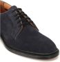 Tricker's Blauwe Suède Derby Schoenen Blue Heren - Thumbnail 3