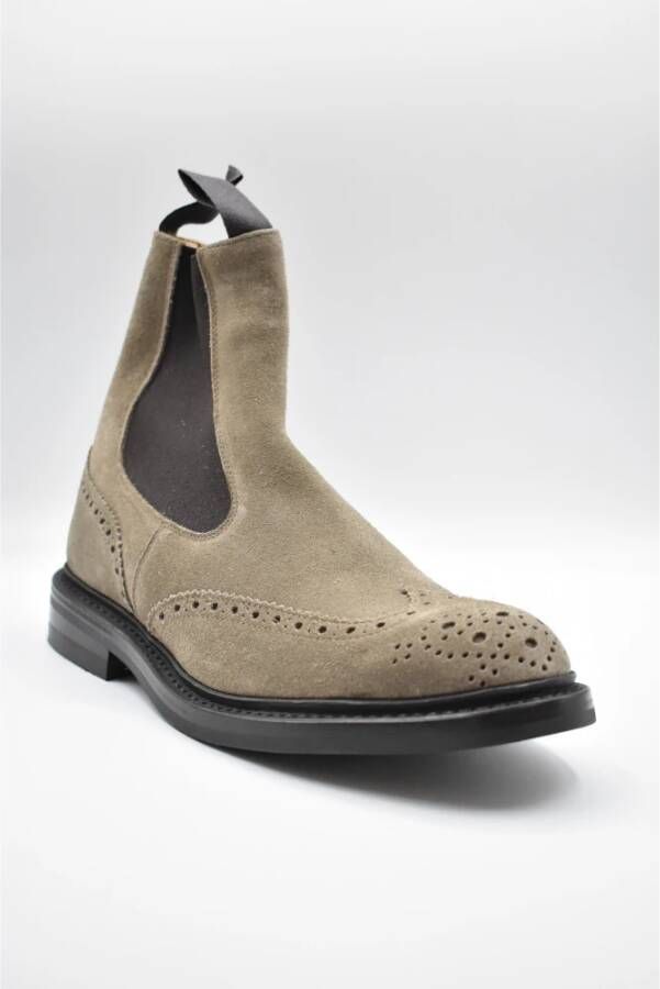 Tricker's Chelsea Boots Beige Heren