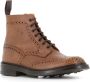 Tricker's Handgemaakte Cognac Brogue Laarzen Brown Heren - Thumbnail 3