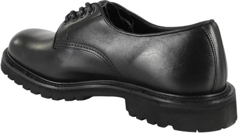 Tricker's Klassieke Leren Schoenen voor Mannen Black Heren