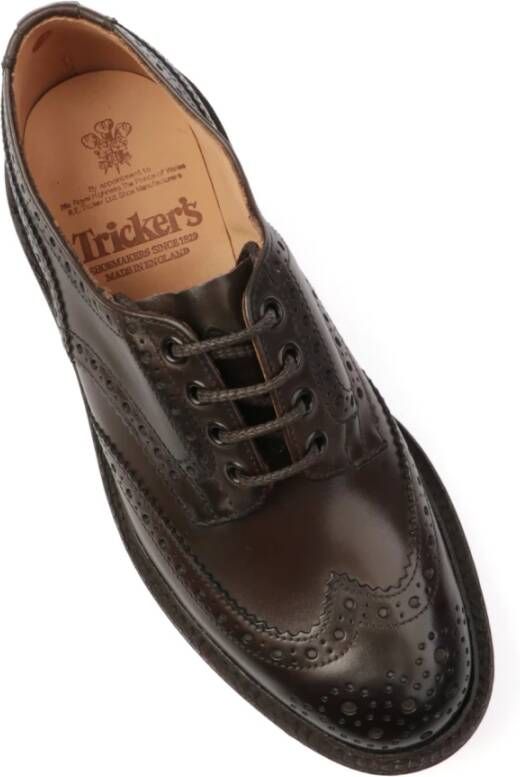 Tricker's Laced Shoes Brown Heren