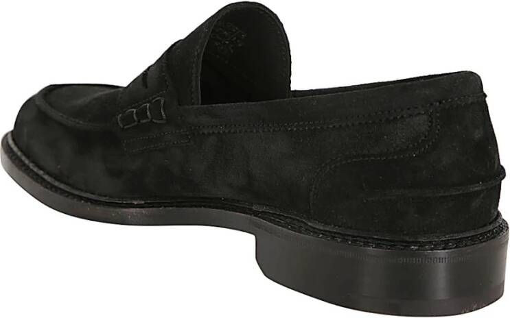 Tricker's Loafers Black Heren