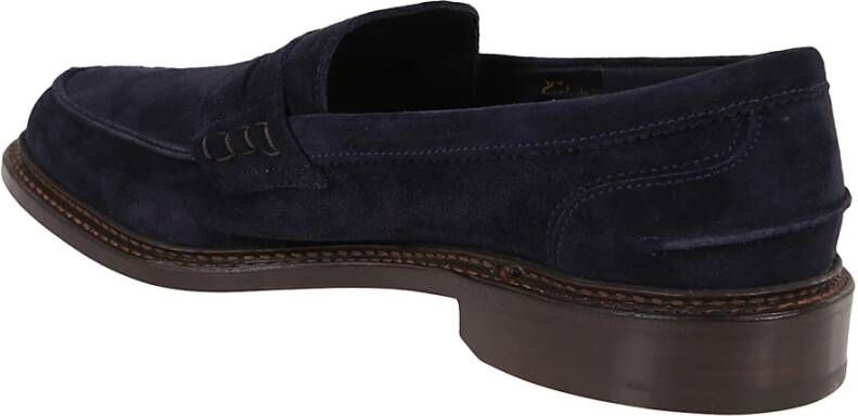 Tricker's Loafers Blue Heren