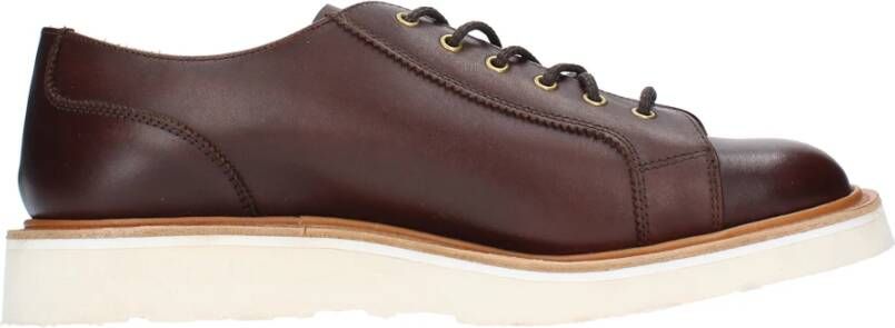 Tricker's Platte schoenen Bruin Brown Heren