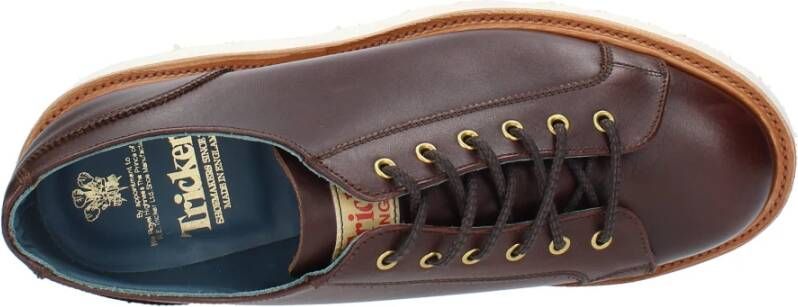 Tricker's Platte schoenen Bruin Brown Heren