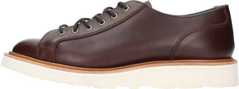 Tricker's Platte schoenen Donkerbruin Brown Heren