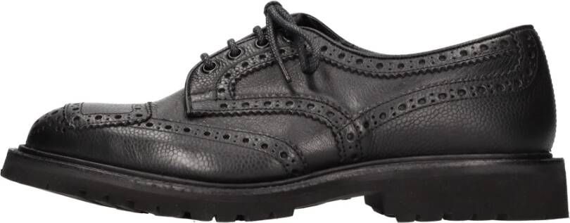 Tricker's Platte schoenen Zwart Black Heren