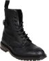 Tricker's Zwarte Commando Leren Laarzen Black Heren - Thumbnail 2