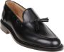 Tricker's Zwarte Kalf Mocassin Schoen Elegant Comfort Black Heren - Thumbnail 2