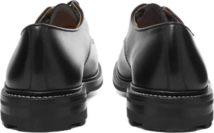 Tricker's Zwarte Lace-up Derby Schoenen Black Heren