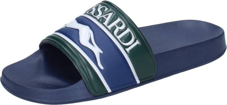 Trussardi Heren Plastic Sandalen Blue Heren