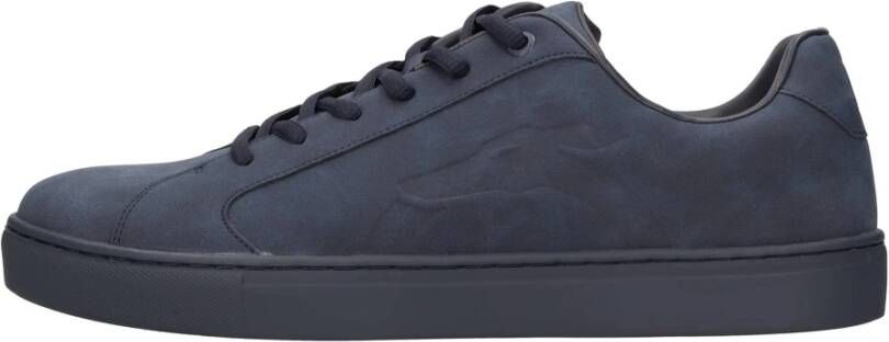 Trussardi Sneakers Blauw Blue Heren