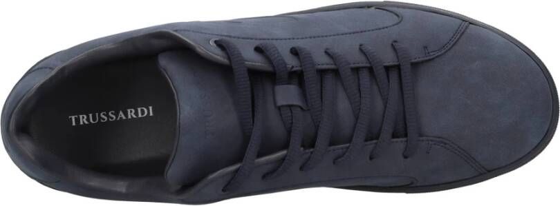 Trussardi Sneakers Blauw Blue Heren