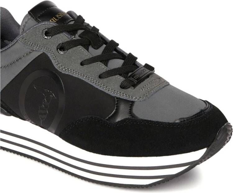 Trussardi Sneakers Dehlia Con Logo Zwart Dames