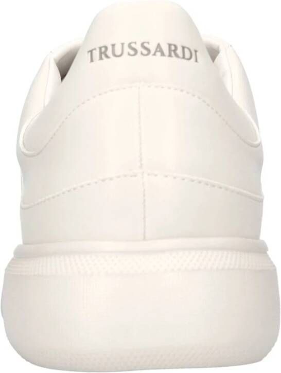 Trussardi Sneakers Wit White Heren