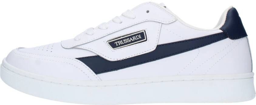 Trussardi Sneakers Wit White Heren