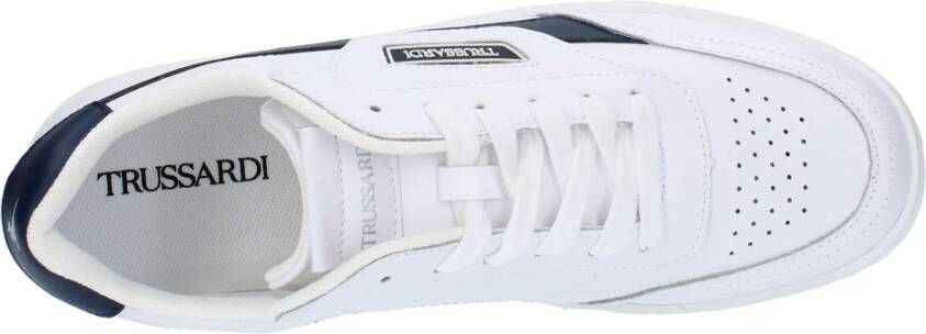 Trussardi Sneakers Wit White Heren