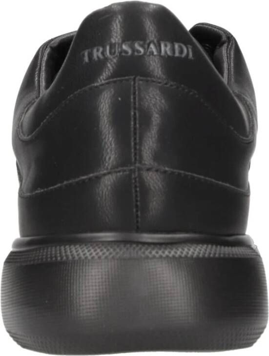 Trussardi Sneakers Zwart Black Heren