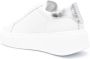 TwinSet Milano 241tcp050 Lage sneakers Leren Sneaker Dames Wit - Thumbnail 5